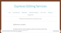 Desktop Screenshot of espressoeditor.com